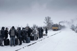 Пасажирів поїзда, який їхав через Волинь у Польщу, залишили на морозі −11°C