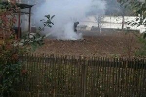 Лучанка розклала багаття й задиміла усю Варварівку