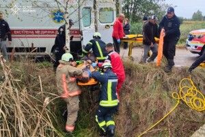 На Волині перекинувся трактор: є постраждалі