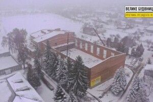 Показали, як будують сучасний спорткомплекс у волинській громаді