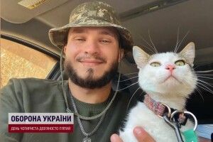 У пса Патрона з’явився конкурент – «волинський» кіт Шайба (Відео)
