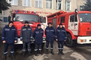На Волині під час ліквідації пожежі вогнеборці врятували 39-річного чоловіка