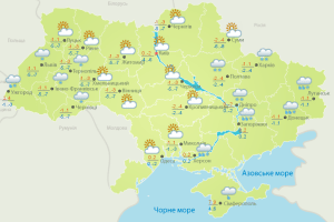 Погода: тихо падає сніг… (Карти гідрометеоцентру і пісня)