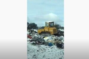 На Ківерцівщині впорядковують сміттєзвалище (Відео)