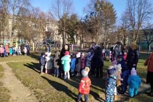 З Луцького дитсадка евакуювали дітей