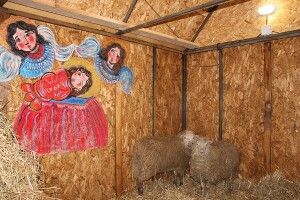 У «Волиньобленерго» ожив різдвяний вертеп