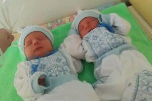 На Волині двоє братів-козаків із пологового будинку вперше поїхали додому (Фото)