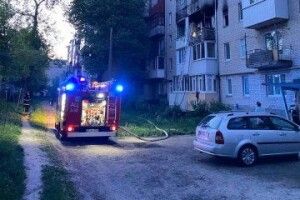 У Луцьку другу ніч поспіль сталася пожежа в п’ятиповерхівці в одній і тій же квартирі