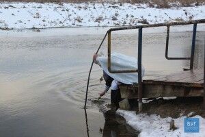 Володимирчан закликають скупатись у річці Луга на Водохреще
