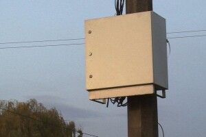 На одному із перехресть у Луцьку тестують прилад безперебійного живлення