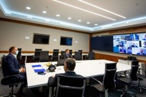 Про що говорили Єрмак та Саакашвілі з послами країн G7 та ЄС