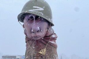 Такого пам’ятника путіну ви ще не бачили