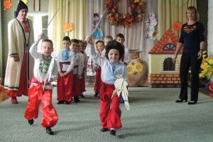 Маленьких лучан посвятили в козаки