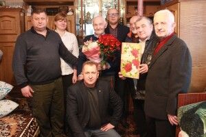 Ветеран-фронтовик з Маневиччини відсвяткував 100-літній ювілей
