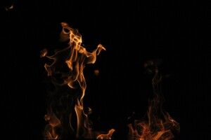 На Волині сталася пожежа, постраждала жінка