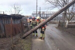 У Дубні на проїжджу частину гепнувся дерев'яний стовп, який забезпечував доступ до мережі Інтернет (фото)