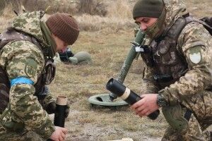 На Волині тривають мінометні навчання тероборонівців