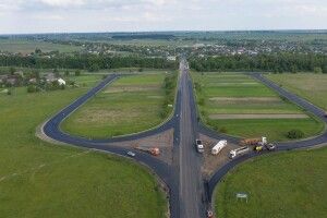 Ремонт важливої транспортної розв’язки на Волині показали з висоти пташиного польоту