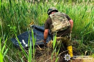 На Рівненщині знешкодили уламки ворожого «шахеда», які впали на будівлю