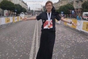 Монахиня посіла перше місце на півмарафоні у Луцьку 