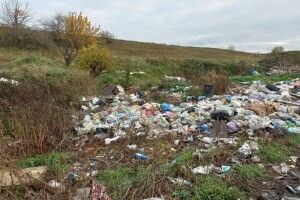 У Луцькому районі невідомі перетворили земельну ділянку на смітник