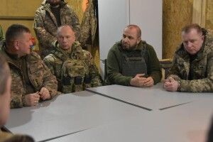 Умєров і Залужний з'їздили на позиції поблизу Куп’янська: «Ворогу не сподобається»
