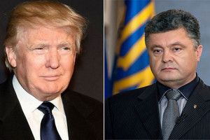 Трамп пообіцяв Порошенку по телефону відновити мир уздовж усього українського кордону?