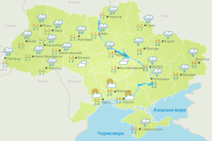 Погода: «Введення прийшло – зиму привело» (Карти гідрометеоцентру і пісня)