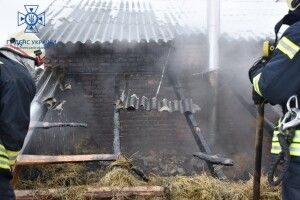 Біля Луцька горів житловий будинок (Фото) 