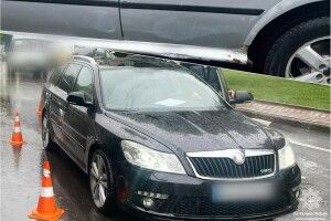 На Волині покарали водійку, яка поїхала з місця дорожнього-транспортної пригоди