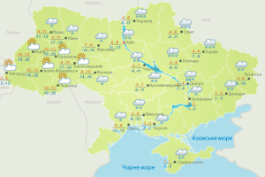 Погода: Зима здаватися Весні не збирається (Карти гідрометеоцентру і пісня)