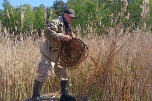 На водоймах нацпарку на Волині виявлено 20 заборонених знарядь лову риби