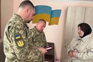 Дружині полеглого Героя з Волині вручили його державну нагороду 