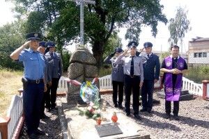Українські та польські поліцейські вшанували пам'ять полеглих колег