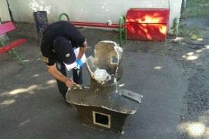 В Одесі підвісили пам’ятник Жукову