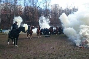Відзавтра київські «копи» пересідають на коней (фото)