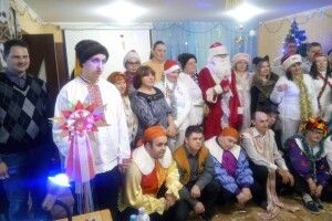 Аматори сцени з інвалідністю грали у виставі «Одного разу під Новий рік»