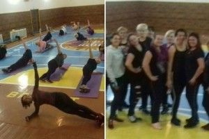 Для селян відкрили секцію з фітнесу