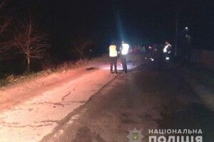 На Рівненщині водій на смерть збив пішохода і втік
