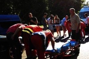 У Луцьку на переході автомобіль збив двох дівчат