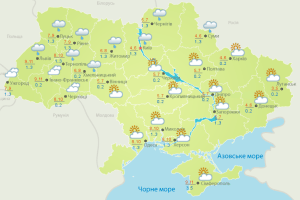 Погода: сьогоднішній день прогнозує грудень (Карти гідрометеоцентру і пісня)