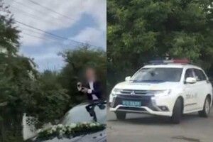 Взяв до рук карабін і почав стріляти на власному весіллі (Відео)