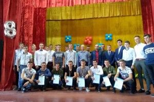 Кульмінацією тижня стала посвята першокурсників у електрогазозварники