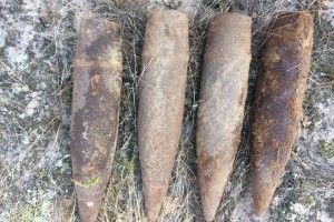 На Волині піротехніками знешкоджено 6 вибухонебезпечних предметів минулої війни