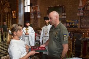 Родини загиблих прикордонників з Волині отримали державні відзнаки захисників