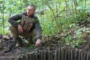 Воїни волинської бригади знайшли та розчистили джерело неподалік своїх позицій 