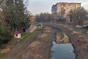 У Луцьку на території дитячої залізниці зрізали дерева