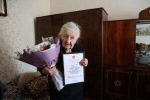 Довгожителька з Волині відзначила 100-літній ювілей