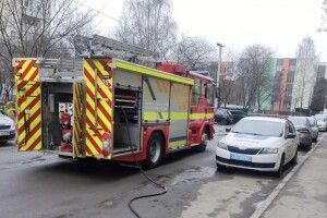 У Луцьку в багатоповерхівці горів балкон