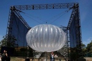 Google запустить в Африці інтернет на повітряних кулях